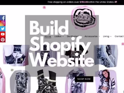 Create your Shopify website