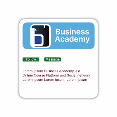 Minimal Logo- Online Course Platform and Social Network