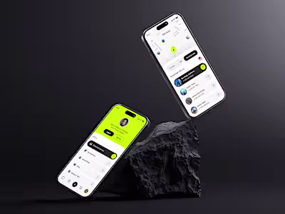 Social DealBooking Mobile App UI/UX Design
