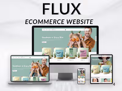 Flux E-commerce Website