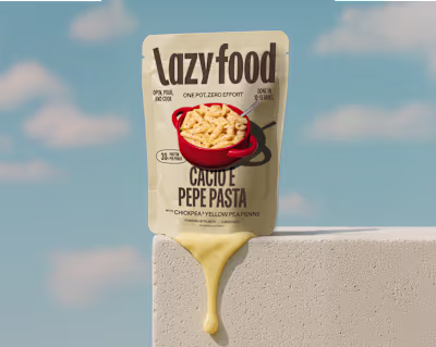 Lazy Food Branding and Packaging