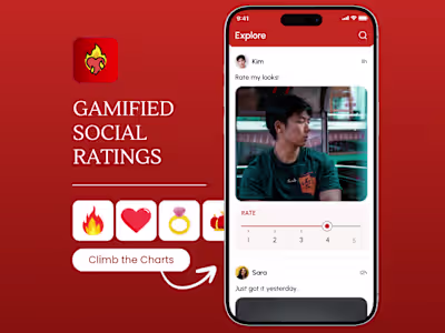 Real-Time Beauty Rating and Social Engagement App Development