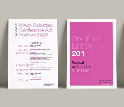 Metro Suburban Conference Art Festival 