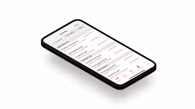 Redesign of a Mobile App for an Enterprise company