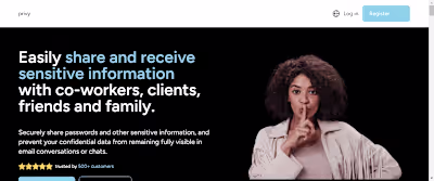 Dropie.io - Secured Content Sharing