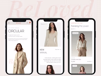 ReLoved – Circular Fashion Marketplace