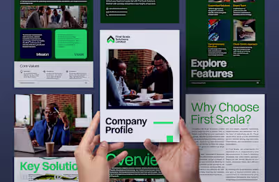 A detailed corporate profile crafted for First Scala Solutio...