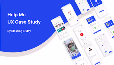 HELP ME. UX Case Study