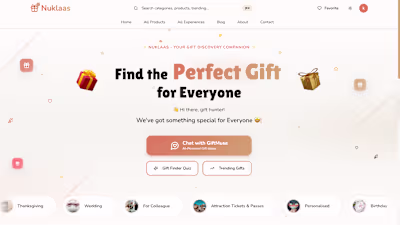GiftMuse Platform Development