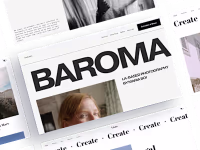 Squarespace Portfolio Website