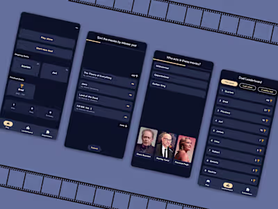 Dynamic Movie Trivia App Development