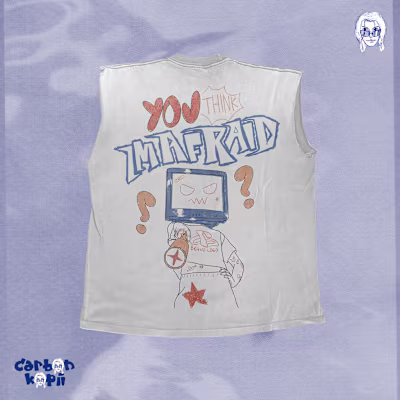 Graphic Tee Design #4 - I am Afraid on Behance