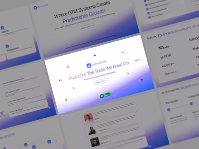 Outreachify – Complete Pitch Deck Design