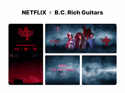 Netflix X B.C. Rich Guitars