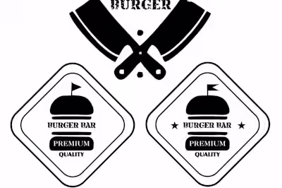 Logotypes, graphic project, vector