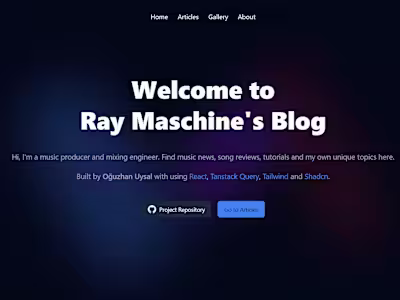 Ray's Blog
