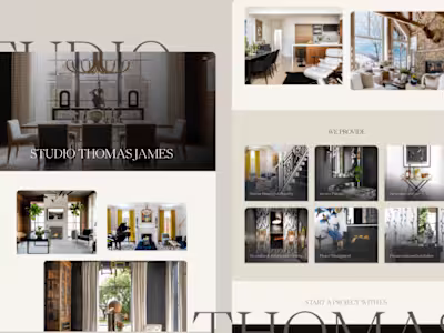 Website Redesign for A Interior Design Firm