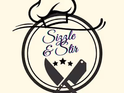 Food Logo (Cream and Black-Simple and Elegant) 