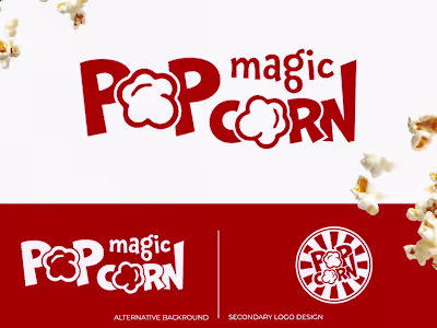 MAGIC POPCORN
🚀 Logo design &