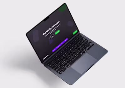 Interactive UI Web Design For Software Agency