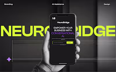 NeuroBridge Tech | Ai Chat | Logo Design | Branding