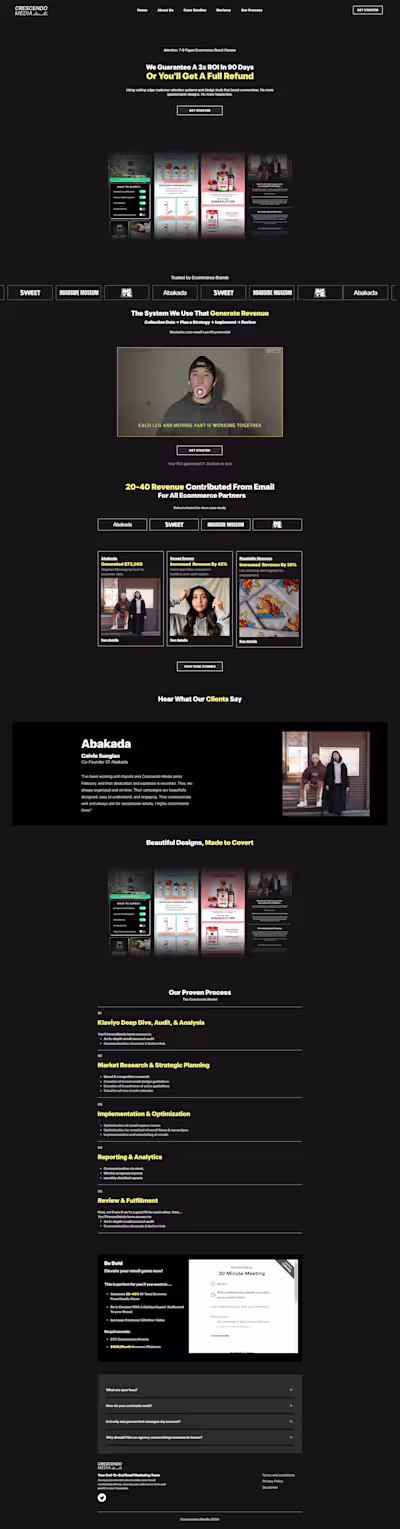 Marketing Agency Website