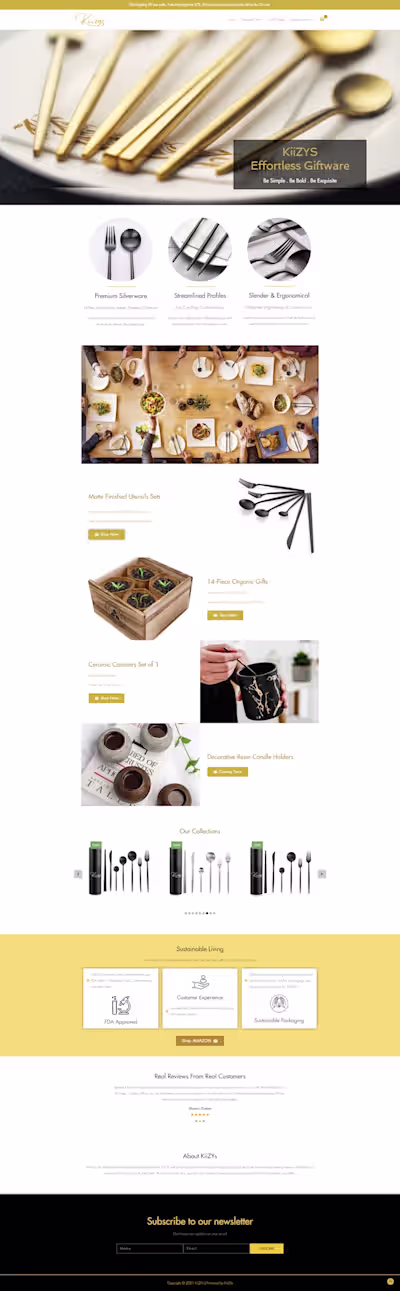 Home Wares E-Commerce Website