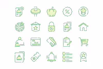 Restaurant Icons
