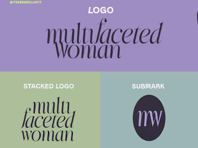 Multifaceted Woman Visual Identity