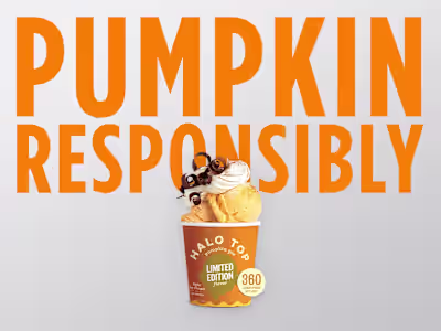 Halo Top Pumpkin Flavor Campaign
