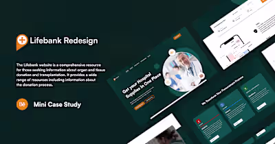 Lifebank Redesign 