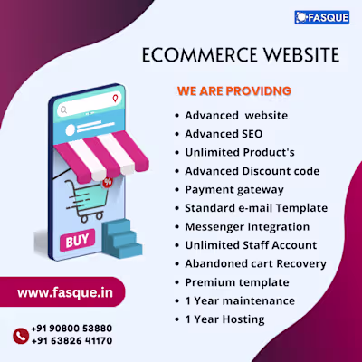 E-commerce Website Development