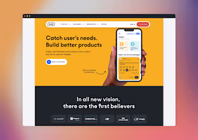 Told - Framer Website
