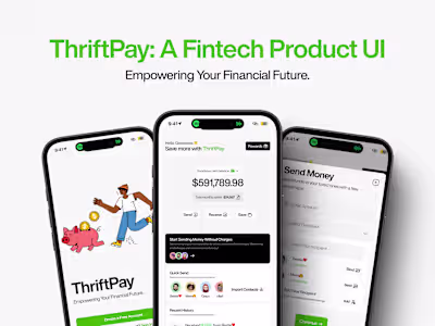ThriftPay:A Fintech Product