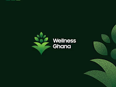 Wellness logo design concept