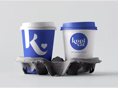 Kopicat - Coffee Cart Chain branding