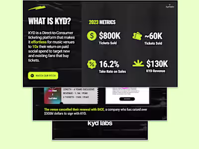 💠 Pitch Deck for Investors