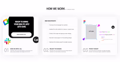 The simplest way to explain how you work.