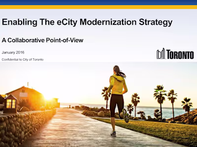 ERP Strategy & RFP: City of Toronto