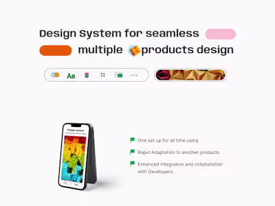 Design System for seamless multiple products design  