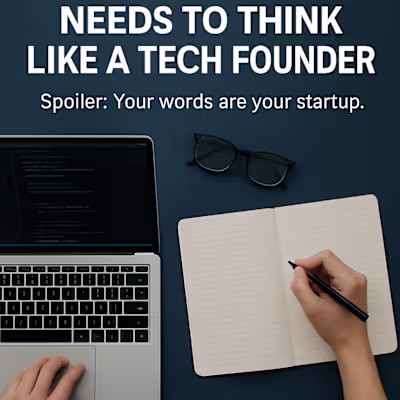 Why Every Writer Needs to Think Like a Tech Founder