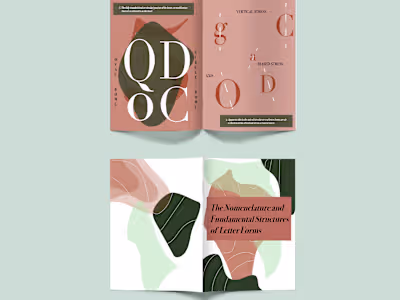 Nomenclature Book Design