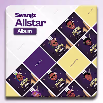 Swangz Allstar Album - Cover Art Project