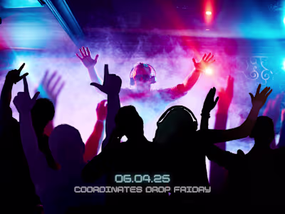 Mock up DJ advertisement