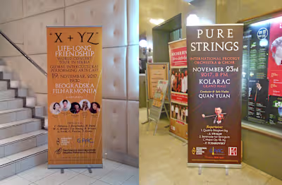 GIPAC Classical music concert posters