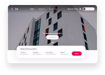 Your Apartment Rental Platform (Casa Redesign)