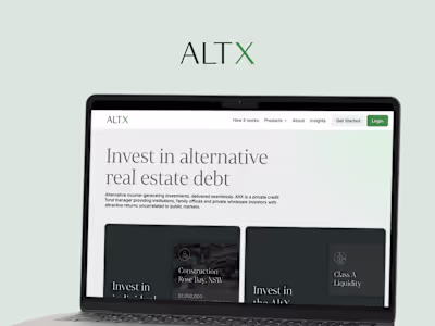 Framer Website Development for Leading Australian Private Bank