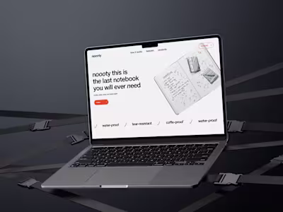Figma to Webflow, Web development, Custom code - Nooty