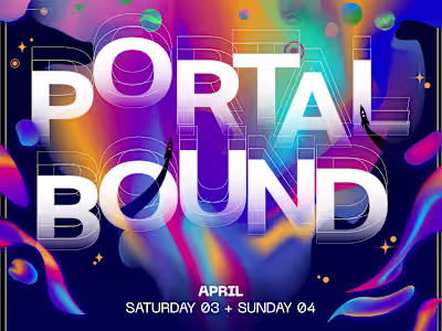 Portal Bound Festival brand and concepts