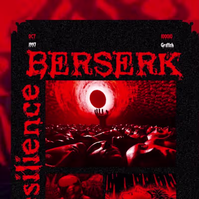 Poster design:Berserk